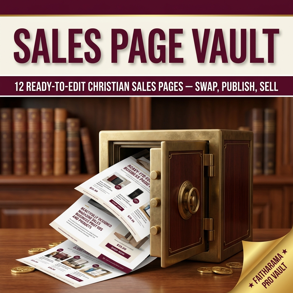 Sales Page Vault — 12 Templates