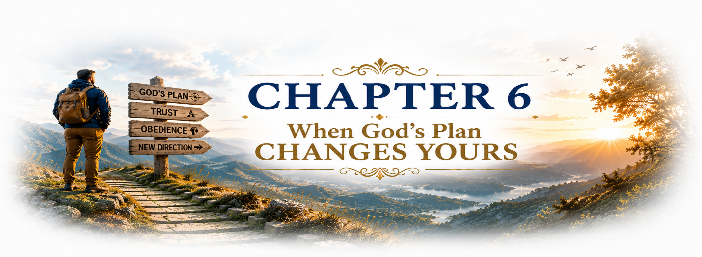 Chapter 6 — When God's Plan Changes Yours